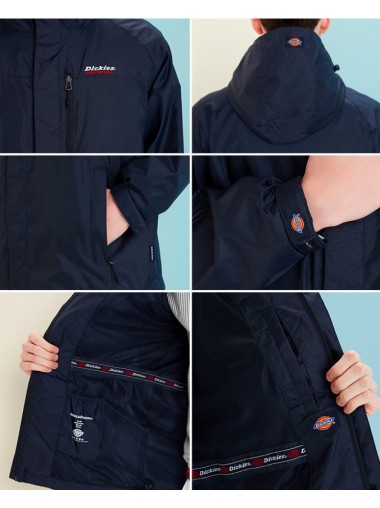 DICKIES Rip Stop Windbreaker - Navy